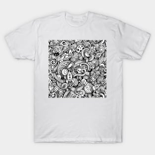 Space Art Doodle 2 T-Shirt